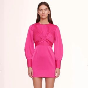 NWT STAUD Mini Crosshill Dress Size L